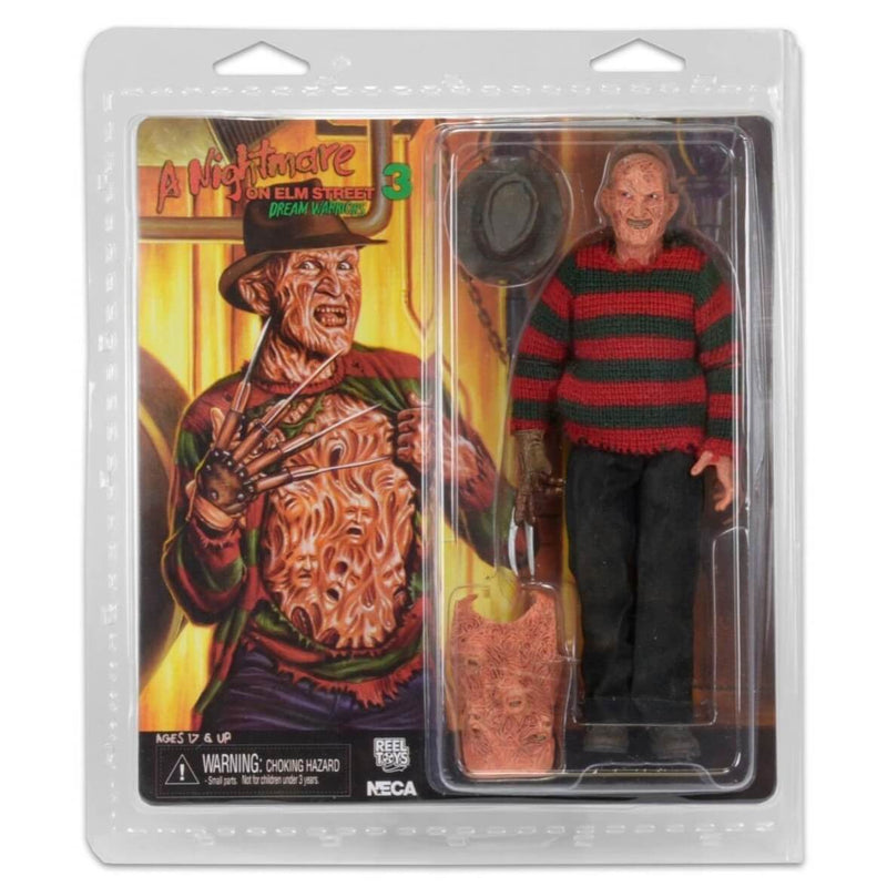 Freddy Nightmare on Elm Street Dream Warriors - 8” Clothed NECA Figure, in packaging