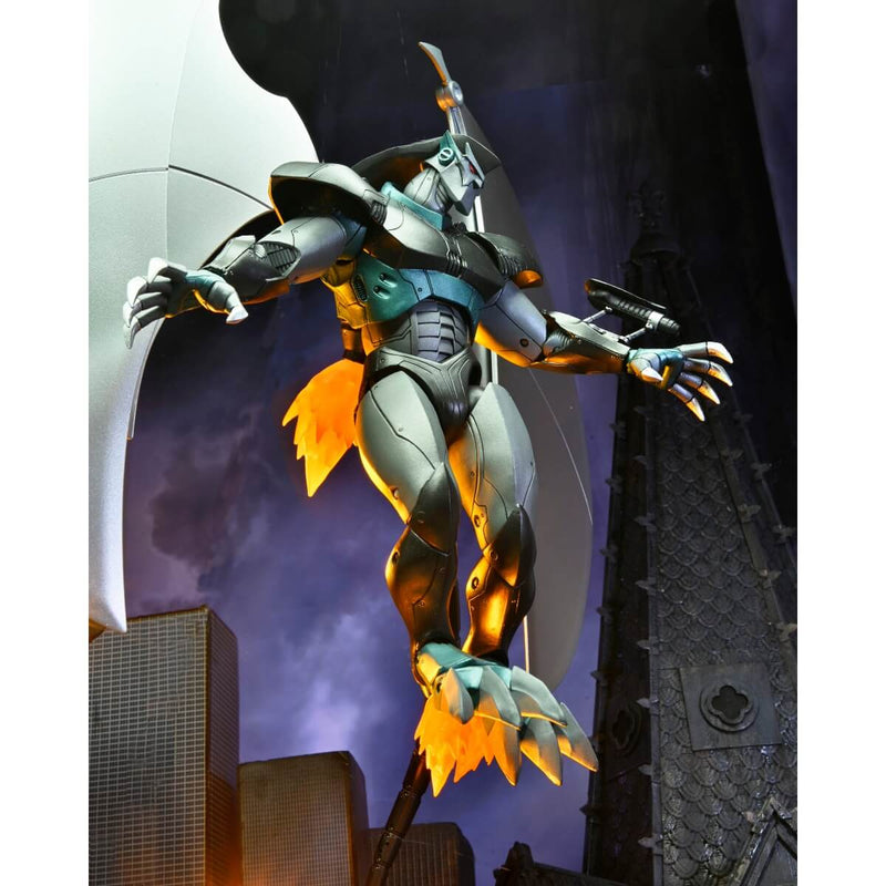 NECA Gargoyles Ultimate Steel Clan Robot 7-Inch Scale Action Figure, flying front view
