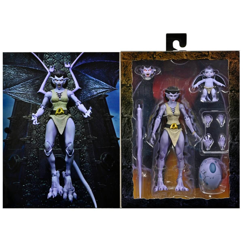 NECA Gargoyles Ultimate Angela 7-Inch Scale Action Figure, package front flap open