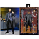 NECA Gargoyles Ultimate David Xanatos 7-Inch Scale Action Figure, flap open