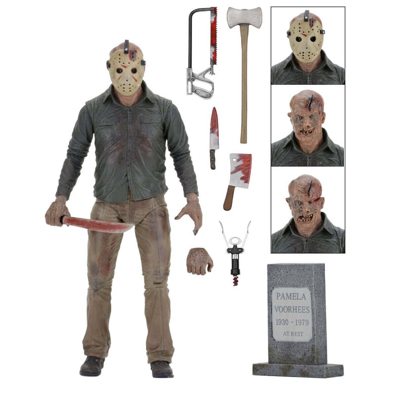 NECA Friday the 13th Part 4 Ultimate Jason 7-Inch Scale Action Figure, unpackaged