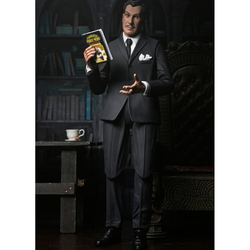 NECA Ultimate Vincent Price 7 Inch Scale Action Figure, holding book