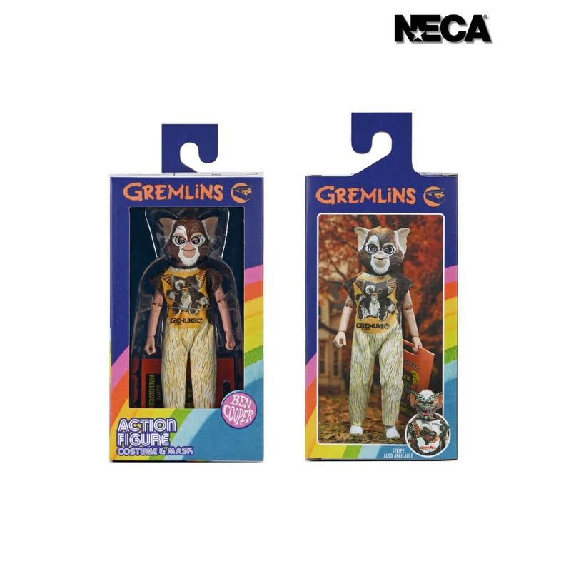 Ben Cooper (Costume Series 3) 4-Piece Collector's Bundle 6" NECA Clothed Figures, Gizmo in packaging