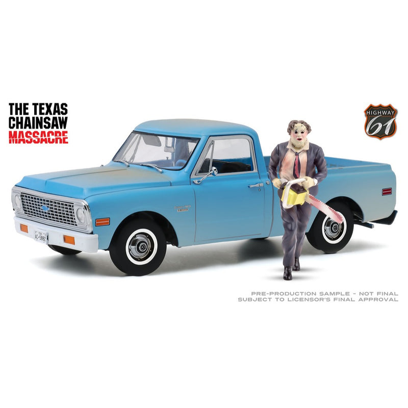 Texas Chainsaw Massacre (1974) 1971 Chevy C-10 Pickup with Leatherface figure