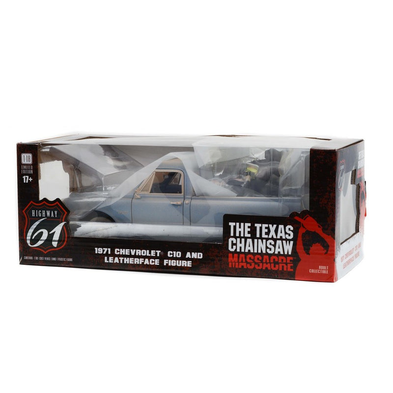 Texas Chainsaw Massacre (1974) 1971 Chevy C-10 Pickup with Leatherface figure in package