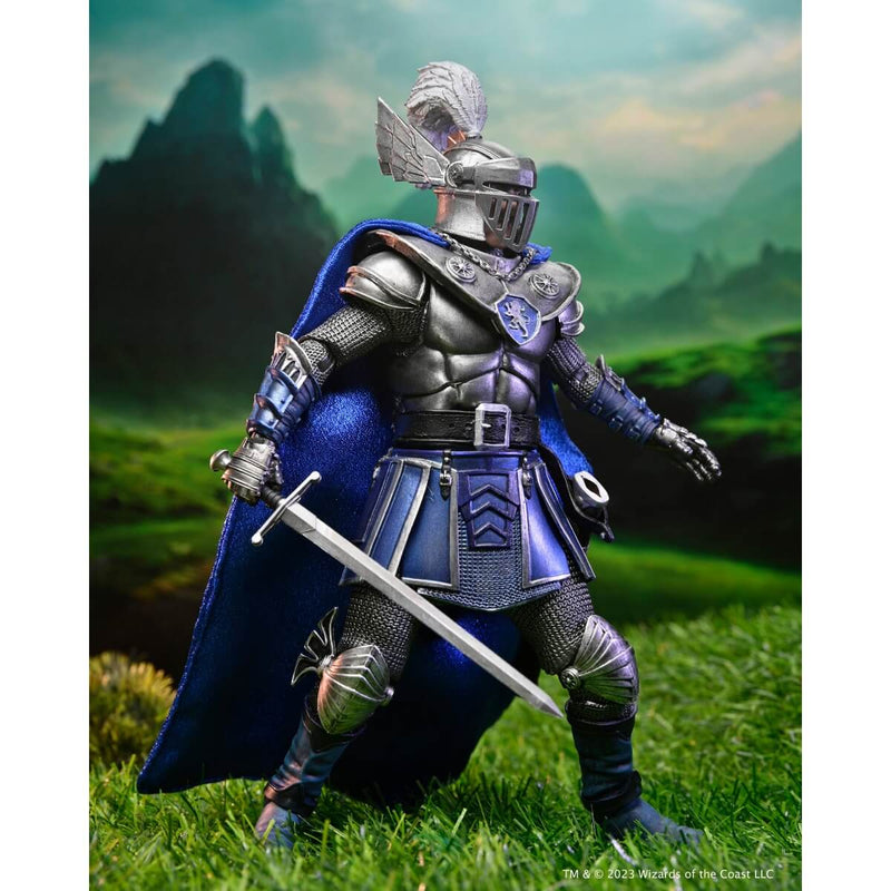 NECA Dungeons & Dragons Ultimate Strongheart 7-Inch Scale Action Figure, profile with sword and helmet