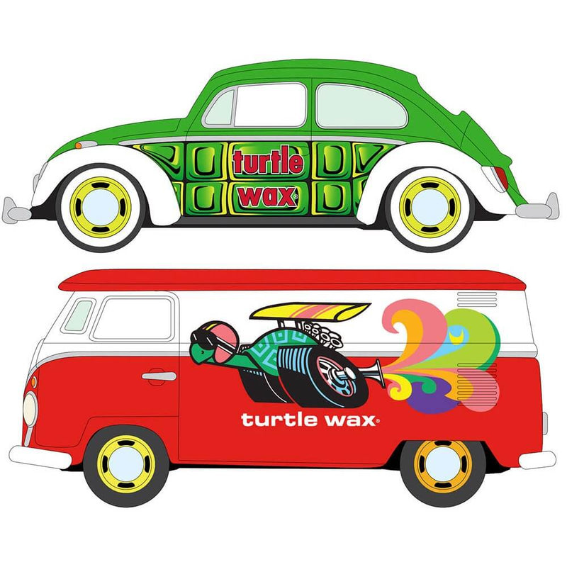 Johnny Lightning 2024 Themed 2-Packs R1B 3-Piece Collector's Bundle, 1964 Volkswagen Type 2 Transporter
1965 Volkswagen Beetle