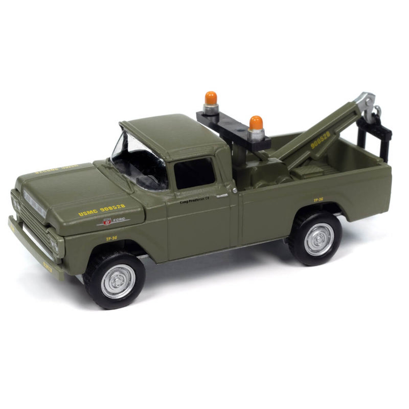 Johnny Lightning 2024 Military Command/Control Support Vehicles, Ford F-250 Tow Truck