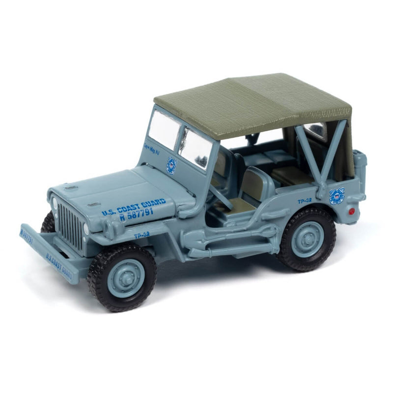 Johnny Lightning 2024 Military Command/Control Support Vehicles R2B, Willys Jeep