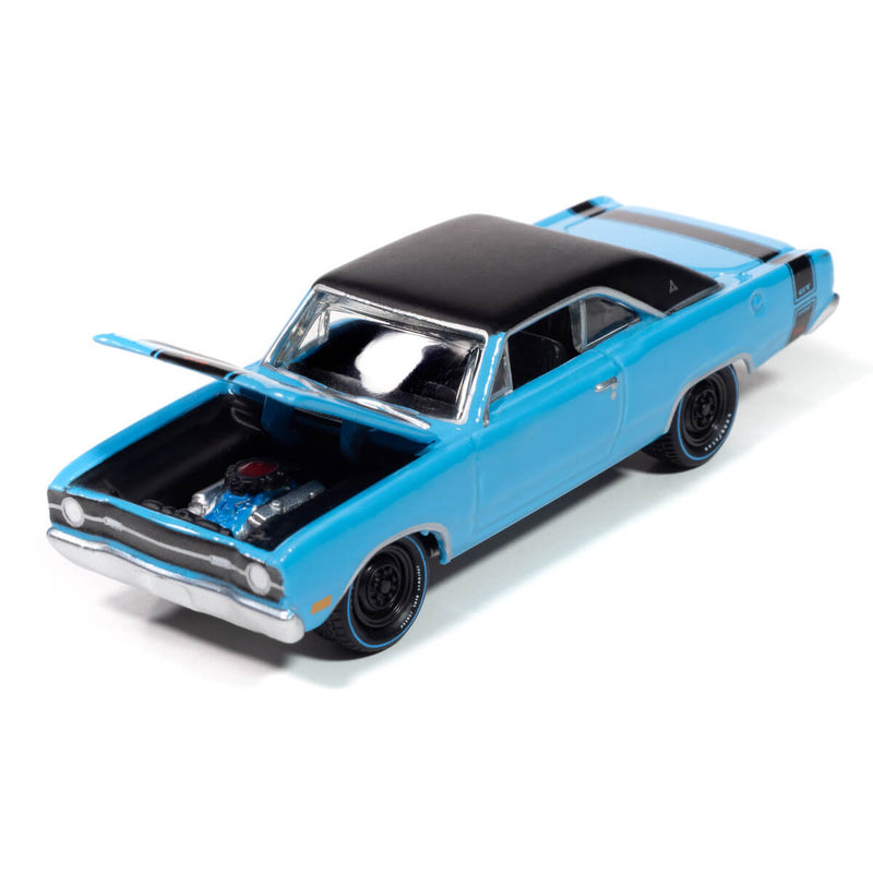 Johnny Lightning 2025 Pop Culture R1 - Goodyear Blue Streak 1969 Dodge Dart