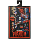 NECA Universal Monsters x Teenage Mutant Ninja Turtles Ultimate Casey as The Phantom 7-Inch Scale Action Figure, package back