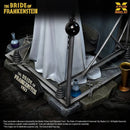 The Bride of Frankenstein 1/8 Scale Plastic Model Kit, Star Ace, X-Plus, completed, base