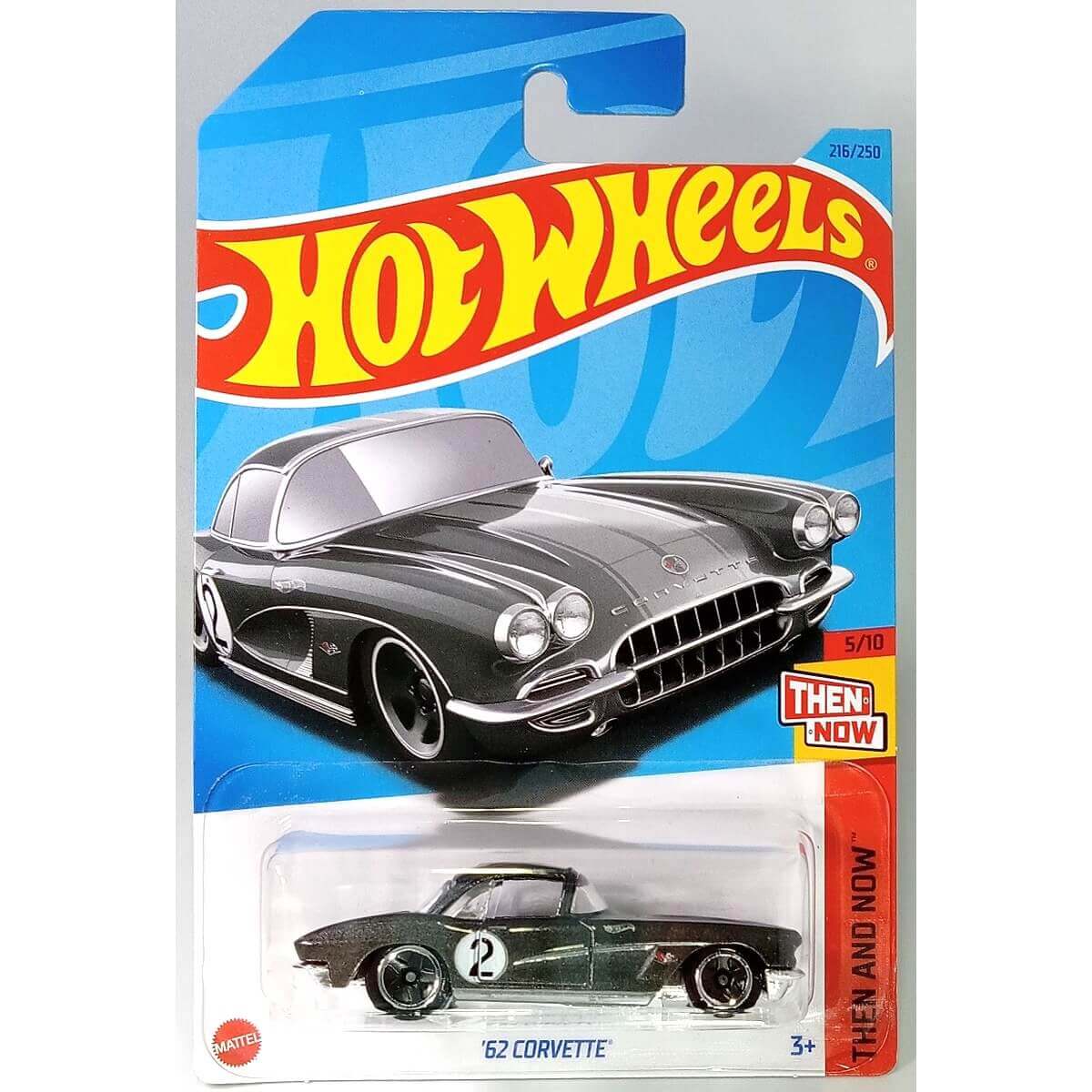 Hot Wheels 2023 Mainline Then and Now Series 1 64 Scale Diecast Cars International Card