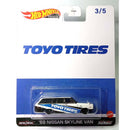 Hot Wheels Premium 2023 Pop Culture 'Speed Shop' 1:64 Scale Diecast Vehicles '69 Nissan Skyline Van 3/5 HKD05