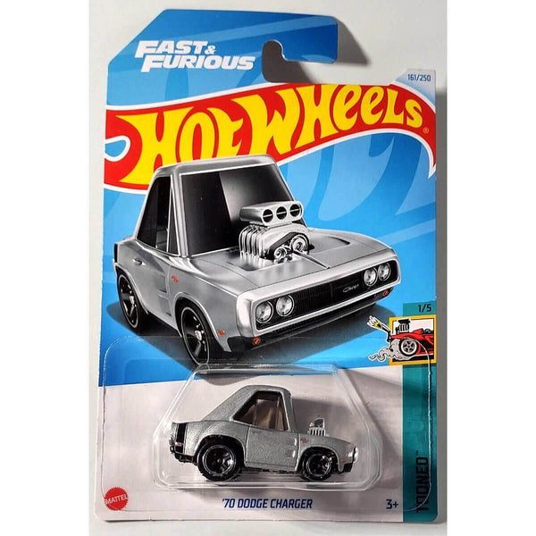 Hot Wheels 2024 Mainline Tooned Series 1:64 Scale Diecast Cars (International Card) 1990 Dodge Charger