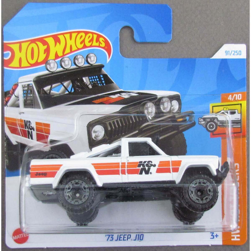 Hot Wheels 2024 Mainline HW Hot Trucks Series Cars (Short Card) 1973 Jeep J10