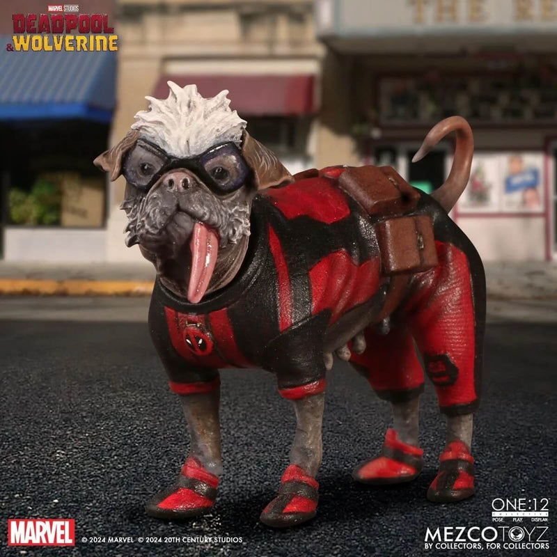 Deadpool Deluxe Edition One:12 Collective Mezco Toyz Action Figure, Dogpool figure