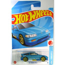 Hot Wheels 2023 Mainline HW J-Imports Series 1:64 Scale Diecast Cars (International Card), '88 Honda CRX Metallic Blue