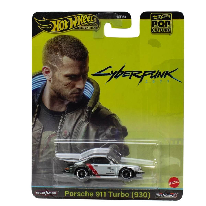 Hot Wheels 2024 Pop Culture (Mix 6) Porsche 911 Turbo (930) - Cyberpunk 2077