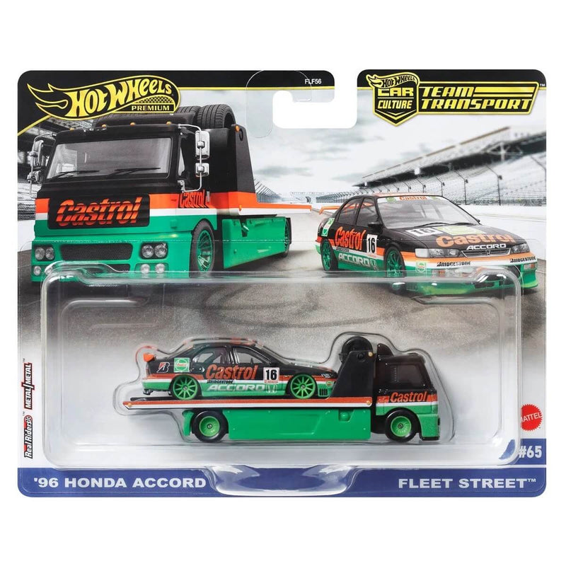 Hot Wheels 2024 Team Transport (Mix 2) '96 Accord & Fleet Street