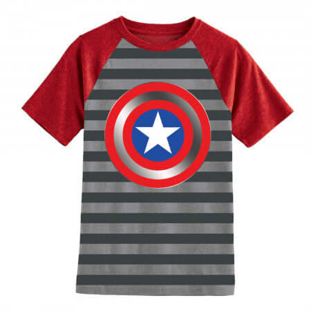 Marvel Captain America Boys T-Shirt