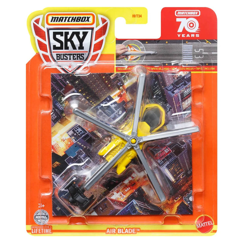 Matchbox 2023 Sky Busters (Mix 4) 1:64 Scale Die-Cast Vehicles, Air Blade