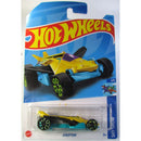 Hot Wheels 2023 Mainline Sky Show Series 1:64 Scale Diecast Cars (International Card), Airuption (Yellow)