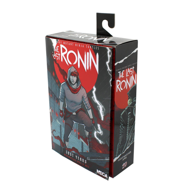 Boxed figure of The Last Ronin from NECA on a white background