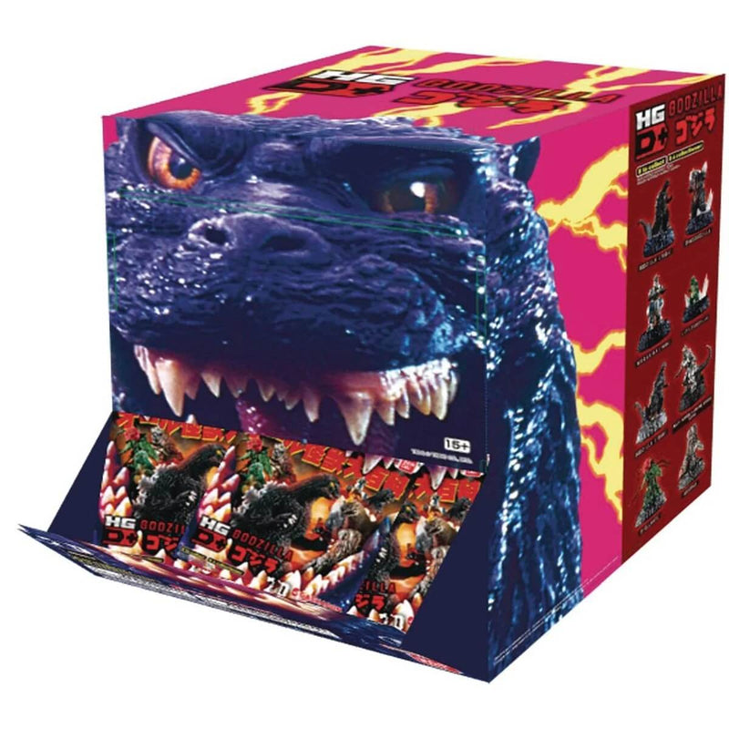 Godzilla HG (Series 1) Blind 2" Bandai Mini-Figures Display Box of 24