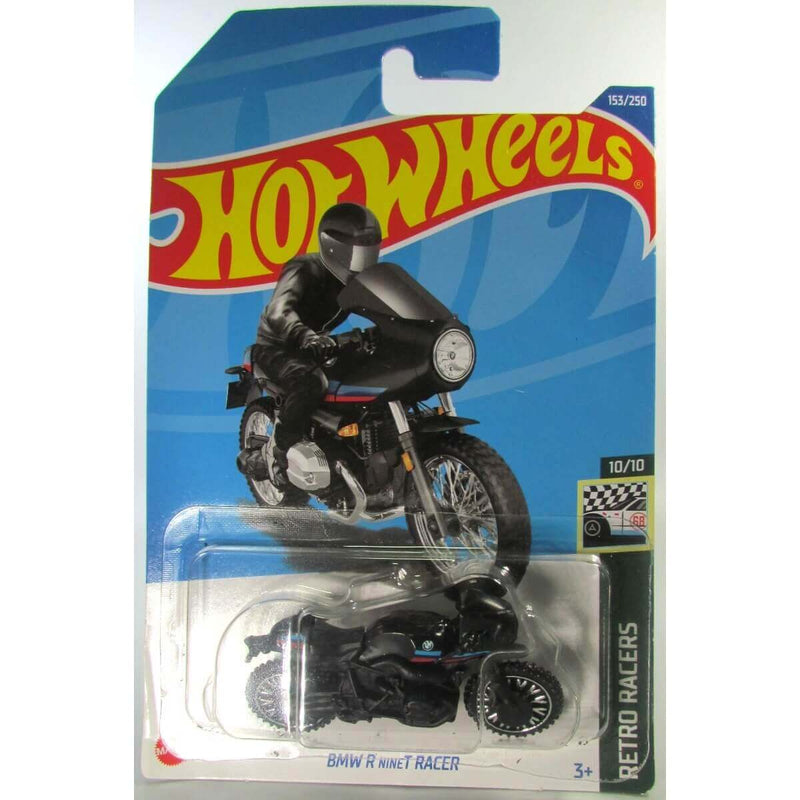 Hot Wheels 2022 Mainline Retro Racers Series Cars (International Card), BMW R nineT Racer