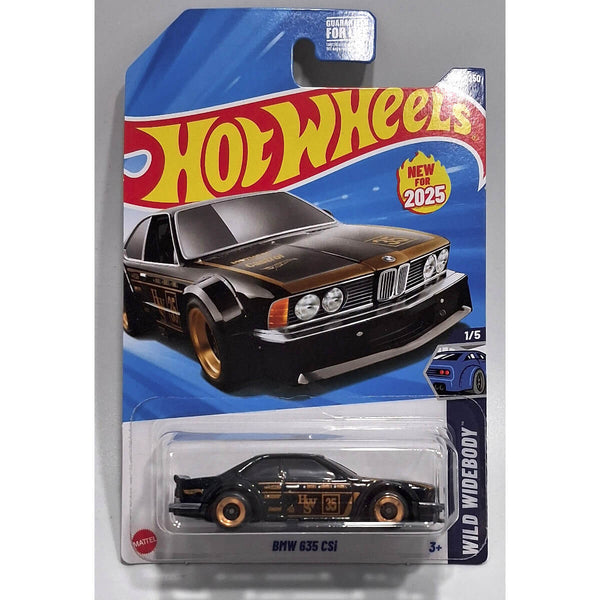 Hot Wheels 2025 Mainline Wild Widebody Series Cars (US Card) BMW 635 CSi