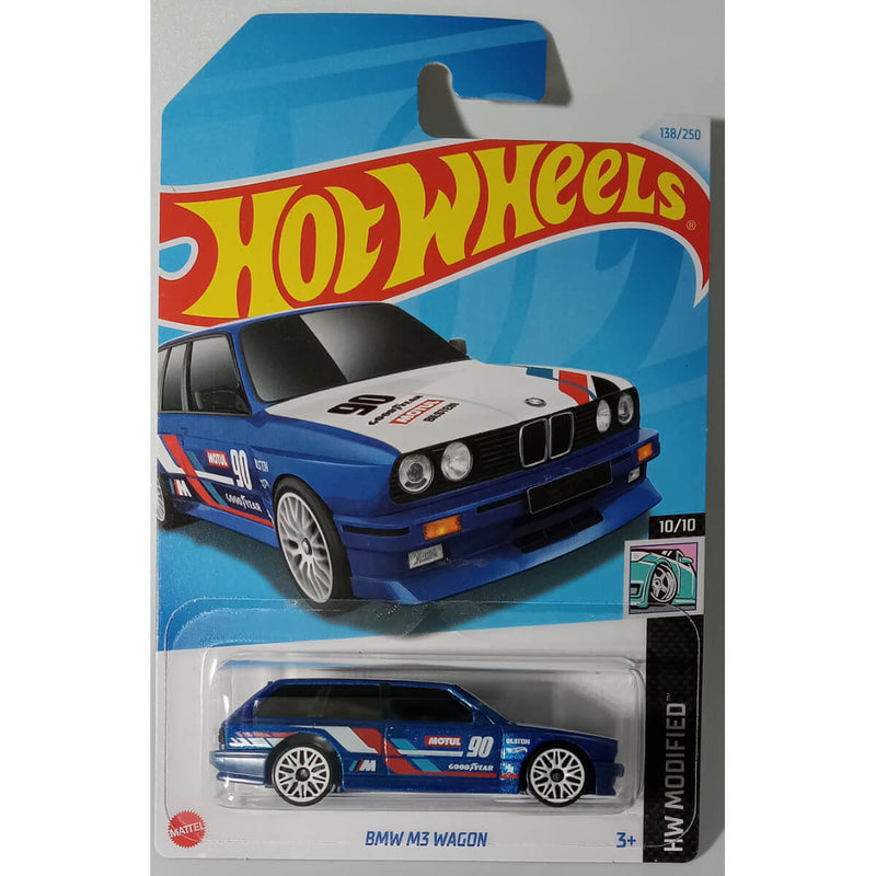 Hot Wheels 2024 Mainline HW Modified Series 1:64 Scale Diecast Cars (International Card) BMW M3 Wagon