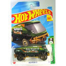 Hot Wheels 2023 Mainline HW Green Speed Series 1:64 Scale Diecast Cars (International Card), Baja Bison T5 Teal