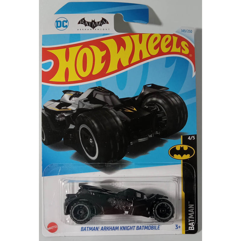 Hot Wheels 2024 Mainline Batman Series 1:64 Scale Diecast Cars (International Card) Batman: Arkham Knight Batmobile