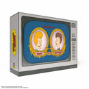 Vintage-style television set with 'Beavis and Butt-Head' design on the screen
