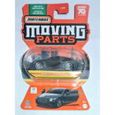 Matchbox Bentley Continental toy car in packaging on a light gray background