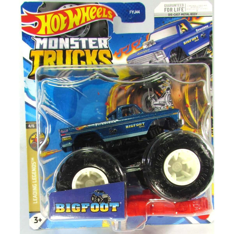 Hot Wheels 2023 1:64 Scale Die-Cast Monster Trucks (Mix 6), Bigfoot