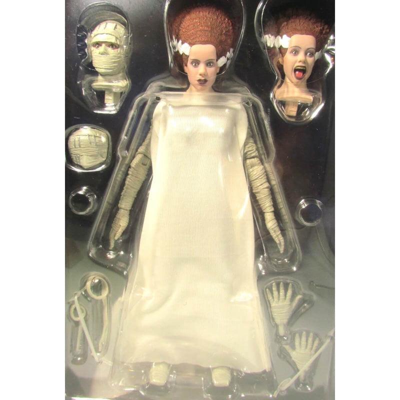 NECA Universal Monsters Ultimate Bride of Frankenstein (Color) 7-Inch Scale Action Figure, figure in package