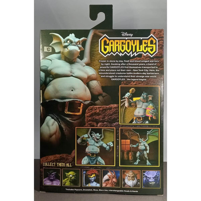 NECA Gargoyles Ultimate Broadway 7-Inch Scale Action Figure, package back