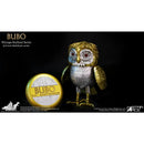 Star Ace Bubo Vintage-Stylized Series 6.5-inch DefoStyle owl figure with a gold and silver patterned body, large white eyes, and a matching round gold badge, shown on a black background with product text and logos.