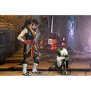 TMNT The Last Ronin - The Lost Years Casey Marie with Baby Odyn holding mop