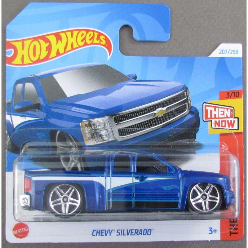 Hot Wheels 2024 Mainline Then and Now Series Cars (Short Card) Chevy Silverado