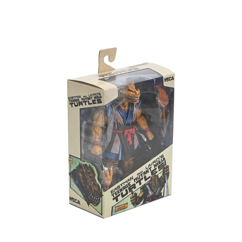 Chote TMNT Action figure in packaging with NECA branding on a white background