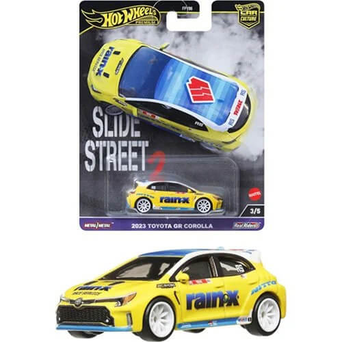 Hot Wheels Car Culture Slide Street 2 Mix 8 Vehicles 2023 Toyota GR Corolla