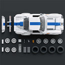 Brick Shop Hot Wheels Corvette Grand Sport 1:16 Scale Die-Cast Car, parts included are tires, and rims