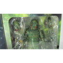 NECA Universal Monsters Ultimate Creature from the Black Lagoon (Color) 7-Inch Scale Action Figure, closeup of figure in package