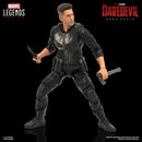 Daredevil: Born Again Marvel Legends Series Punisher 6-Inch Action Figure holding knife and small ax