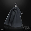 Darth Vader figure from 'Star Wars: The Black Series' on a black background