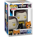 Funko Pop! Data with Spot figure packaging from Star Trek