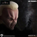 Mezco Toyz LDD Presents The Lost Boys David 10-Inch Doll, Fangs out and holding one hand out that appears to be slightly burning 